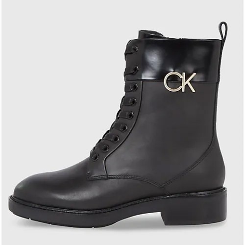 Ботинки CALVIN KLEIN, размер 38 EU, черный