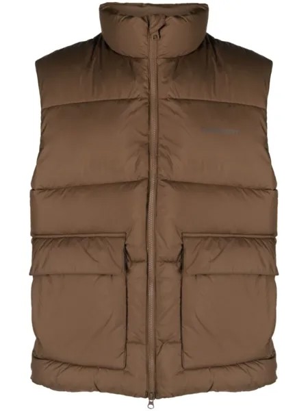 Carhartt WIP пуховик Springfield, коричневый