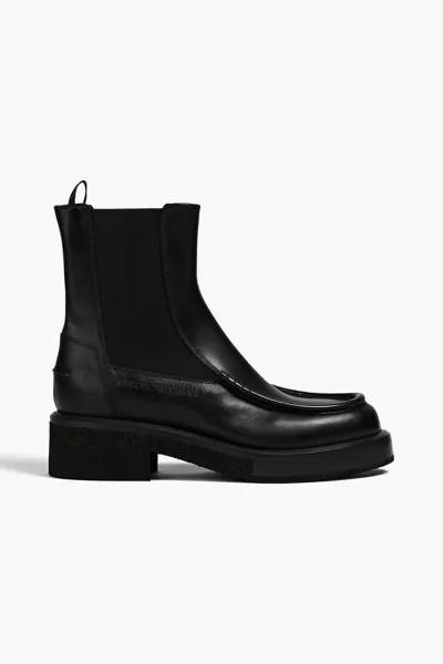 Кожаные ботинки челси Emporio Armani, черный