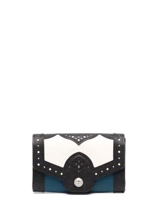 Longchamp кошелек со вставками в стиле колор-блок