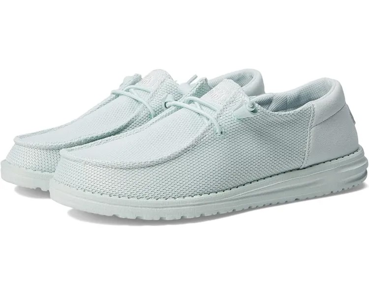 Кроссовки Hey Dude Wendy Funk Mono Slip-On Casual Shoes, цвет Iced Mint