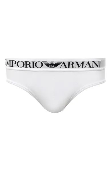 Хлопковые брифы Emporio Armani