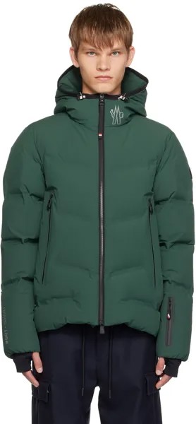 Moncler Grenoble Зеленый Пуховик Arcesaz