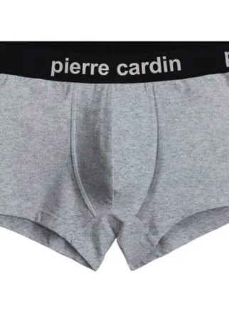 Pierre Cardin Трусы боксеры с профилированным гульфиком, низкая посадка, размер 6(50/52), grigio melange