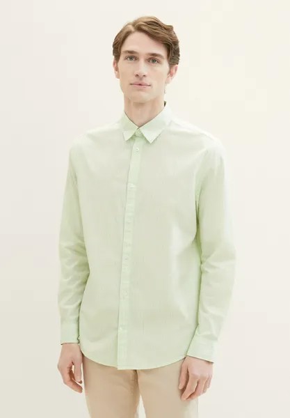 Рубашка TOM TAILOR, цвет tender sea green stripe
