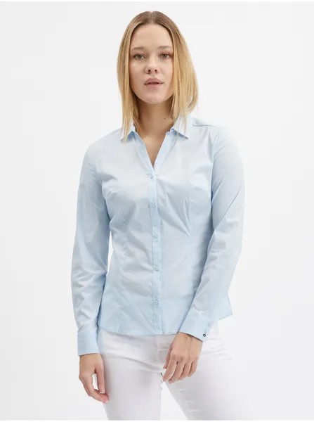 Блуза orsay Hemd, светло-синий
