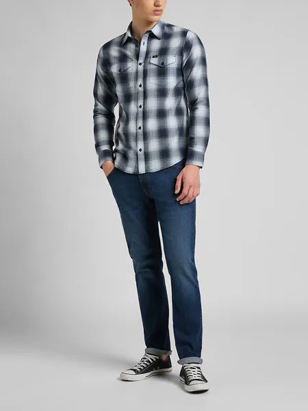 Джинсы Lee Dark Worn Regular fit, темно синий