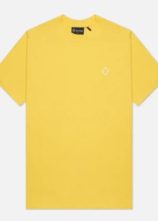Мужская футболка MA.Strum Icon Embroidered ID, цвет жёлтый, размер S