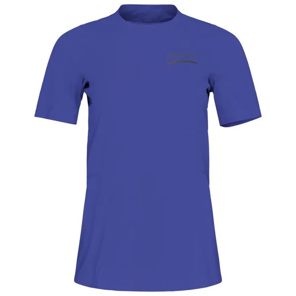 Беговая рубашка Norrøna Women's Senja Equaliser Lightweight T Shirt, цвет Royal Blue