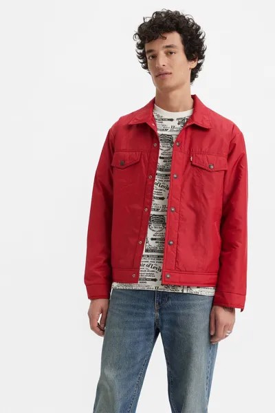 Свободная куртка с карманами Levi'S, красный