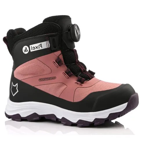 Ботинки Pixel, размер 28, черный, розовый