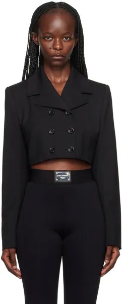 Черная короткая куртка Dolce & Gabbana