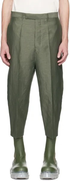 Зеленые брюки Astaires Rick Owens