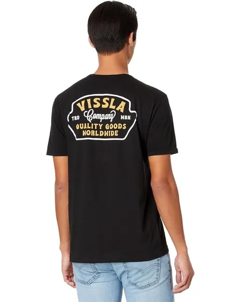 Футболка VISSLA Quality Goods Organic Tee, цвет Phantom