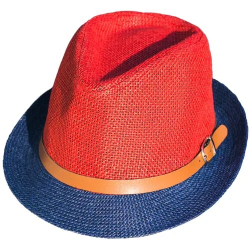 Шляпа Красная Жара (красный, оранжевый, синий) 57 см