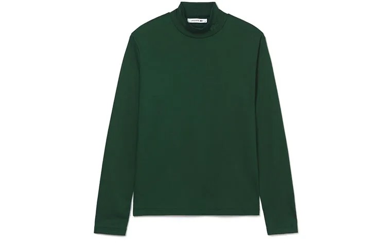 Футболка женская зеленая Lacoste