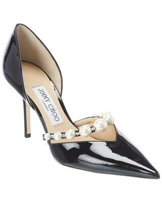 Jimmy Choo Aurelie 85 Женские лакированные туфли черные 36