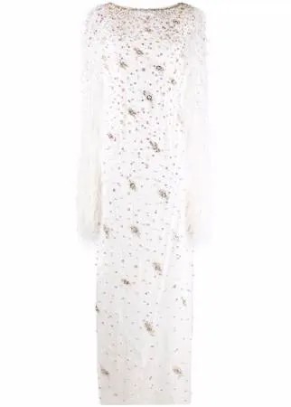 Jenny Packham вечернее платье с кристаллами