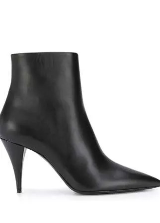 Saint Laurent ботильоны с заостренным носком