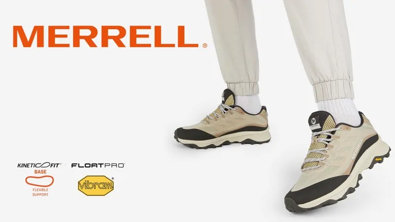 Полуботинки женские Merrell Moab Speed, Бежевый