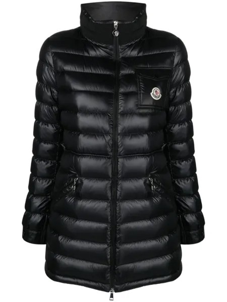 Пуховик со съемным капюшоном Moncler, черный