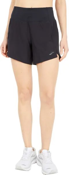 Шорты Chaser 5 дюймов Brooks, черный