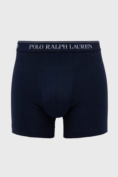 Боксеры (3 шт.) 714835887001 Polo Ralph Lauren, темно-синий