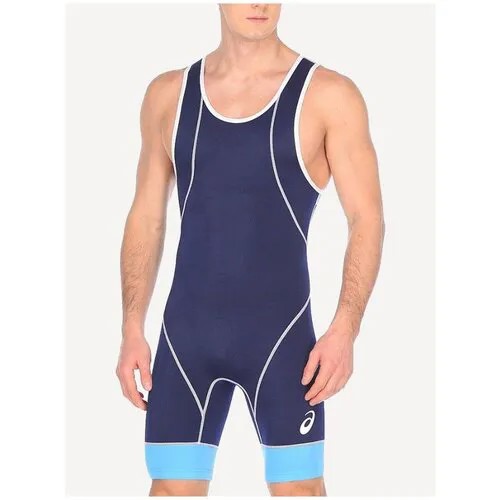 Трико ASICS Wrestling Suit, размер M, синий