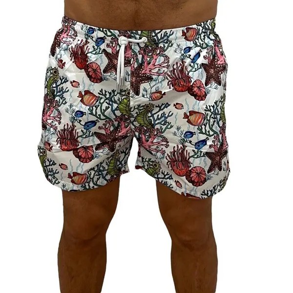 Костюм Мужчина Warren Webber 6299 Shorts Boxer Shorts Sea White Fantasy Marina