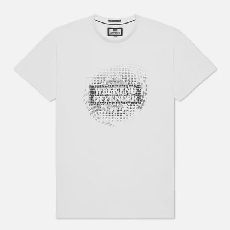 Мужская футболка Weekend Offender Globe Printed, цвет белый, размер M