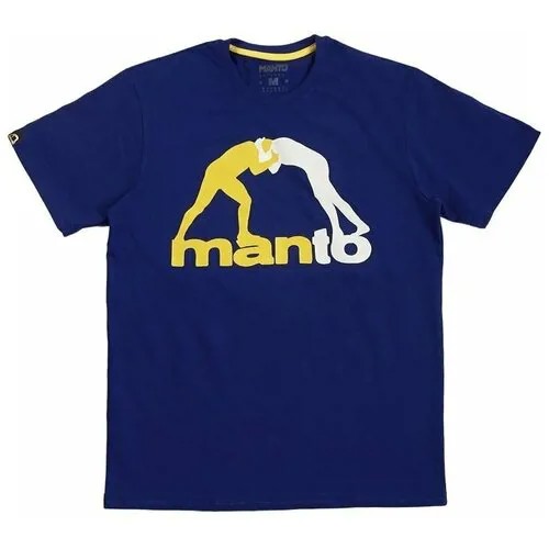 Футболка Manto Logo Blue XL