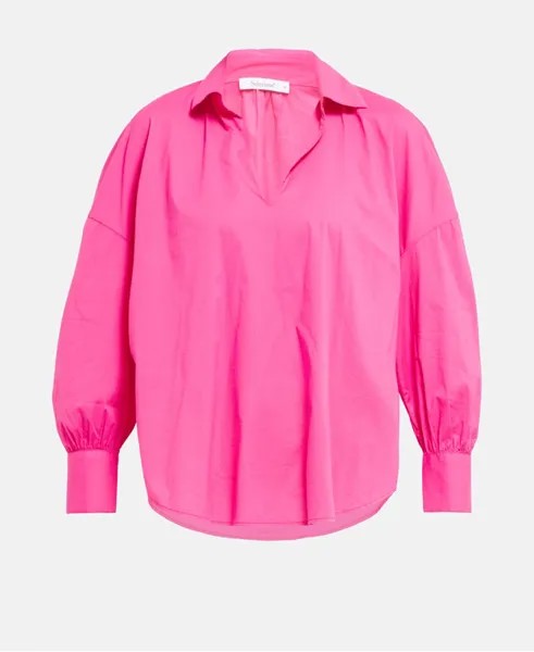Рубашка блузка Soluzione, розовый
