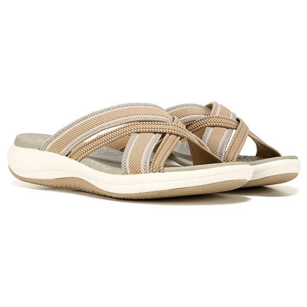 Женские шлепанцы Mira Isle Clarks, цвет sand