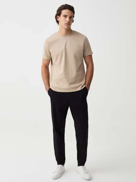 Однотонные джоггеры Ovs, цвет black