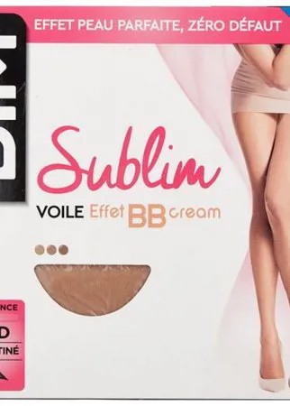 Колготки DIM Sublim Voile Effet BB cream 16 den, размер 4, beige eclat (бежевый)