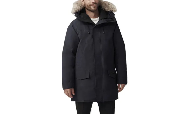 Мужской пуховик Canada Goose, Военно-морской