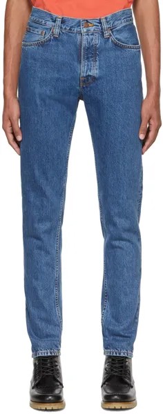 Синие джинсы Steady Eddie II Nudie Jeans