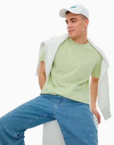 Футболка мужская Gloria Jeans BKT012115 зеленая 2XL