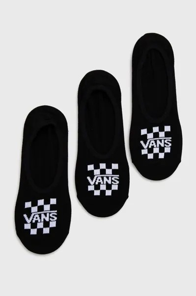 Носки (3 шт.) Vans, черный