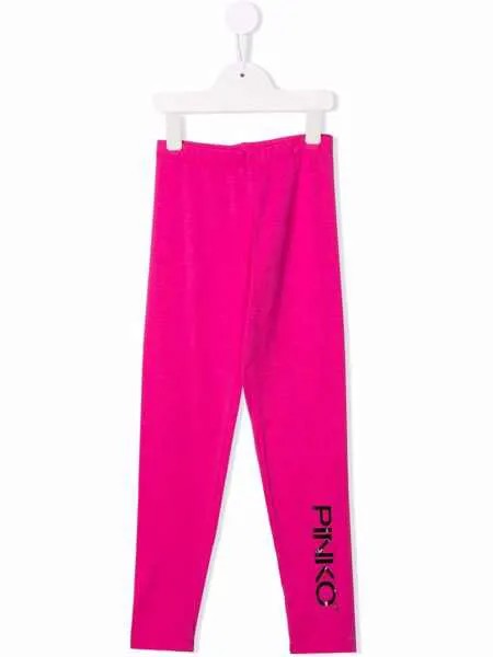 Pinko Kids легинсы с логотипом