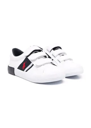 Ralph Lauren Kids кроссовки на липучках с логотипом