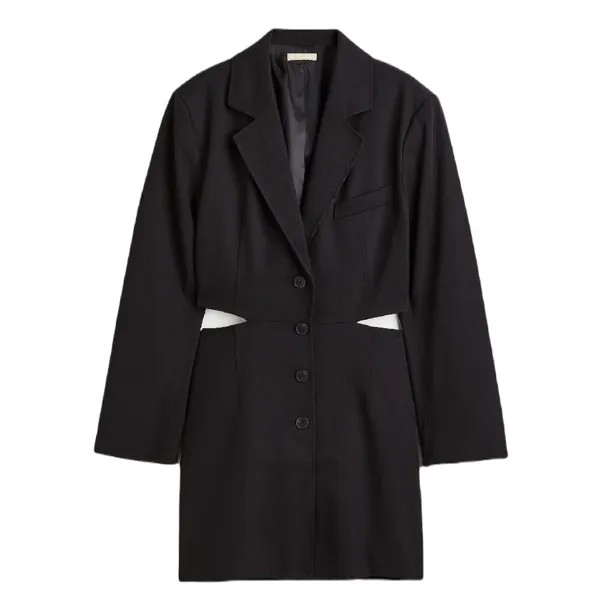 Платье H&M Cut-out Jacket, черный