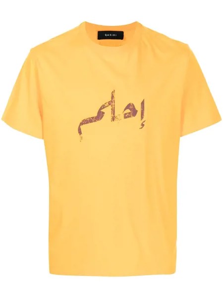 Qasimi футболка с принтом