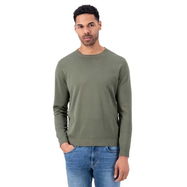 Свитер Fynch Hatton 1413825 O Neck, зеленый
