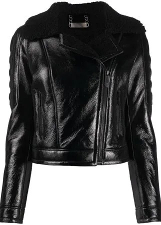 Philipp Plein куртка со вставкой из овчины