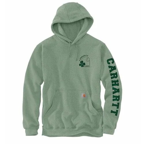 Худи carhartt, размер L, зеленый