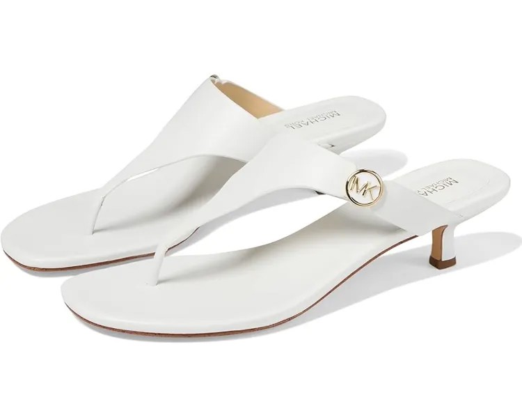 Туфли MICHAEL Michael Kors Lucinda Kitten, цвет Optic White