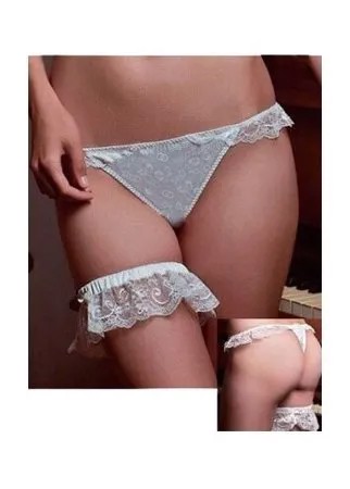 Dimanche lingerie Трусы Танга низкой посадки, размер 4, белый