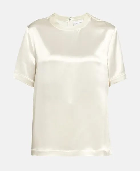 Рубашка блузка Calvin Klein, цвет Wool White