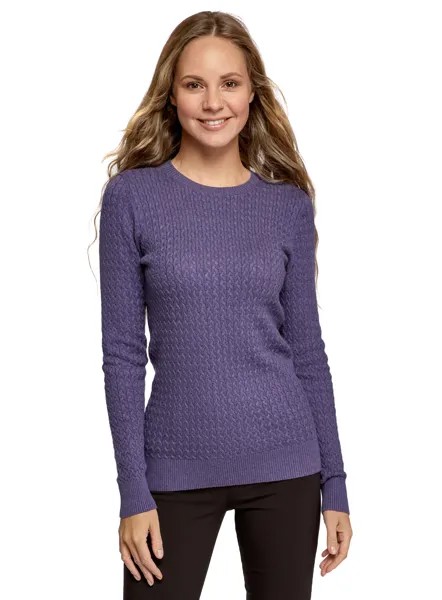 Джемпер женский oodji 73812624-2B фиолетовый L